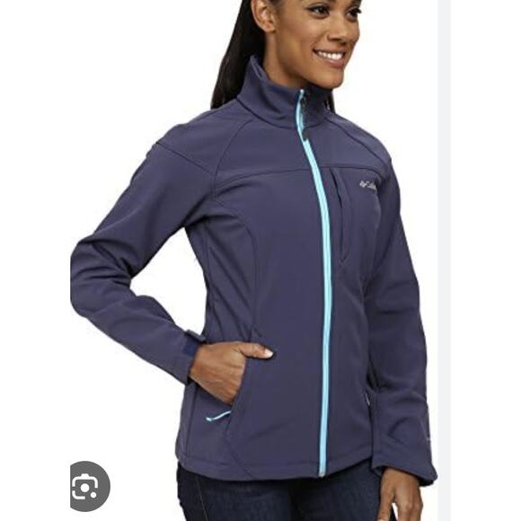 Columbia Omni-Wind Block Breatheable Windproof Navy Blue Full Zip Jacket Size XL - Picture 1 of 9